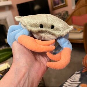 Buster the Blue Crab Douglas Plush Toy with Realistic Features 9”